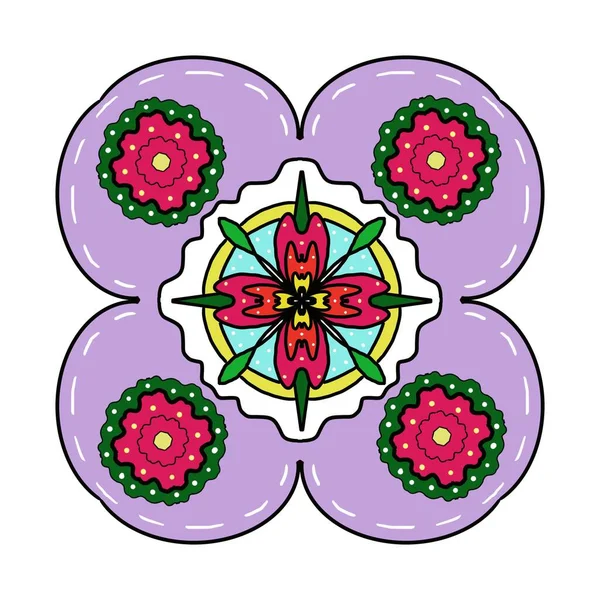 Çiçekli arkaplan deseni Güzel süs 