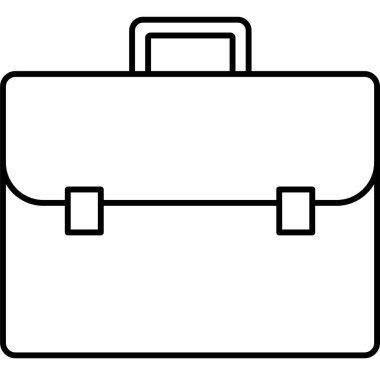 Kolayca düzenleyebilen ya da düzenleyebilen Evrak Çantası Vektörü simgesi