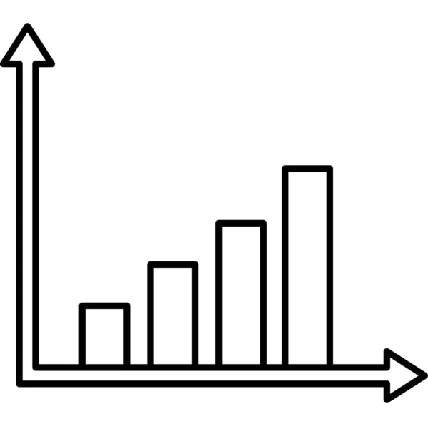 Graphe Icône Vectorielle Qui Peut Facilement Modifier Modifier — Image vectorielle