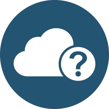 Kolayca değiştirebilen ya da düzenleyebilen Bulut Vektörü simgesi