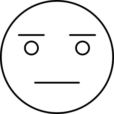 Kolayca değiştirebilen ya da düzenleyebilen daha az Emoji Vektör simgesine tepki ver