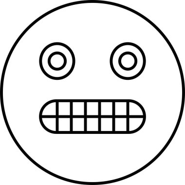 Kolayca değiştirebilen ya da düzenleyebilen tiksindirici Vektör simgesi