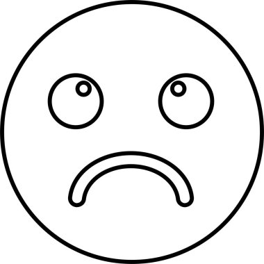 Kolayca değiştirebilen veya düzenleyebilen emoji vektör simgesini kapat