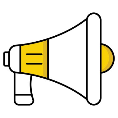 Kolayca düzenleyebilen ya da düzenleyebilen Sözcü Vektör simgesi