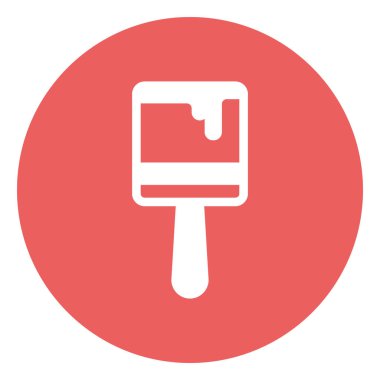 Kolayca değiştirebilen ya da düzenleyebilen Fırça Vektörü simgesi