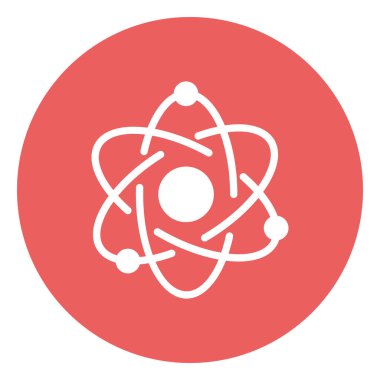 Kolayca değiştirebilen ya da düzenleyebilen parçacık vektörü simgesi