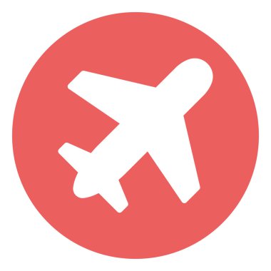 Kolayca değiştirebilen veya düzenleyebilen Hava Jet Vektörü simgesi