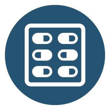 Kolayca düzenleyebilen veya düzenleyebilen Kapsül Vektör simgesi