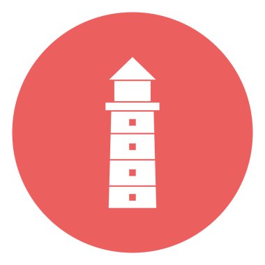 Kolayca değiştirebilen ya da düzenleyebilen Işık Evi Vektörü simgesi