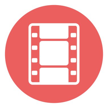 Kolayca düzenleyebilen veya düzenleyebilen film vektörü simgesi