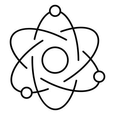 Kolayca değiştirebilen ya da düzenleyebilen parçacık vektörü simgesi