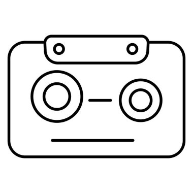 Kolayca değiştirebilen veya düzenleyebilen bant vektörü simgesi