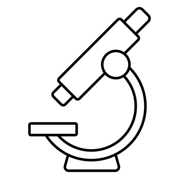 Icono Del Vector Del Microscopio Que Puede Modificar Editar Fácilmente — Archivo Imágenes Vectoriales