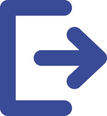 Kolayca düzenleyebilen ve düzenleyebilen Ok Vektörü simgesinden çık