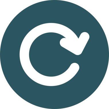 Kolayca değiştirebilen veya düzenleyebilen Vektör simgesini tazele