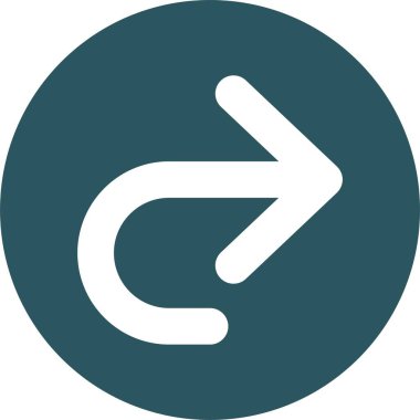 Kolayca düzenleyebilen ve düzenleyebilen Sağ Ok Vektörü simgesi