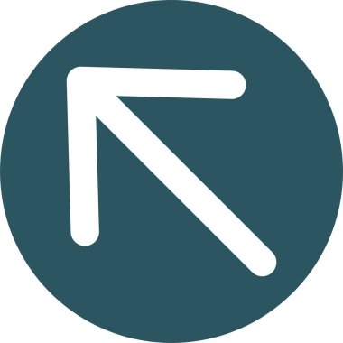 Kolayca düzenleyebilen ya da düzenleyebilen Sol Üst Vektör simgesi