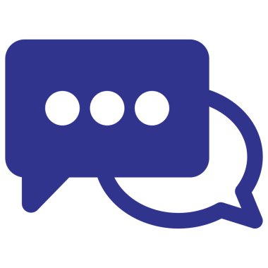 Kolayca değiştirebilen veya düzenleyebilen Sohbet kabarcığı Vektörü simgesi