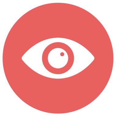 Kolayca değiştirebilen veya düzenleyebilen Göz Vektörü simgesi