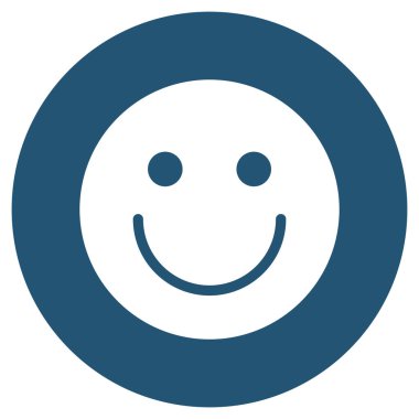 Kolayca değiştirilebilen veya düzenlenebilen Gülümseyen Vektör simgesi