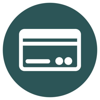 Kolayca düzenleyebilen veya düzenleyebilen Kredi Kart Vektörü simgesi