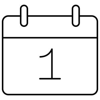 Kolayca değiştirebilen ya da düzenleyebilen Takvim Vektörü simgesi