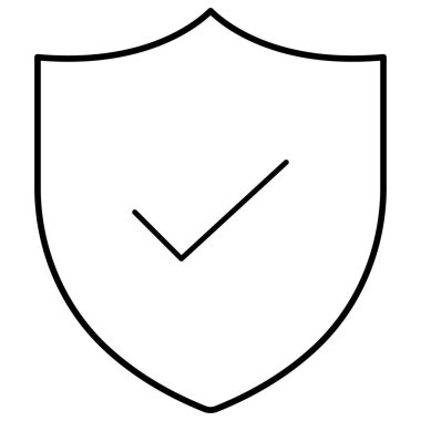 Kolayca değiştirebilen veya düzenleyebilen Kalkan Koruyucu Vektör simgesi