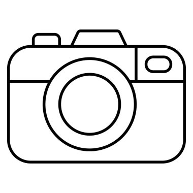 Kolayca düzenleyebilen ve düzenleyebilen Kamera Vektörü simgesi