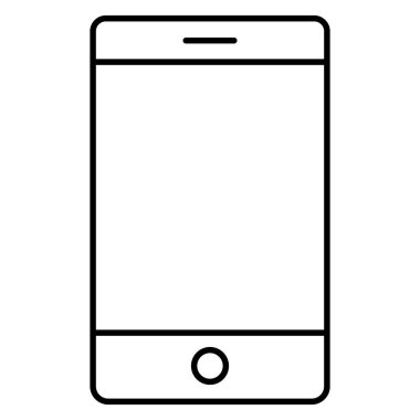 Kolayca düzenleyebilen ve düzenleyebilen Mobil Vektör simgesi