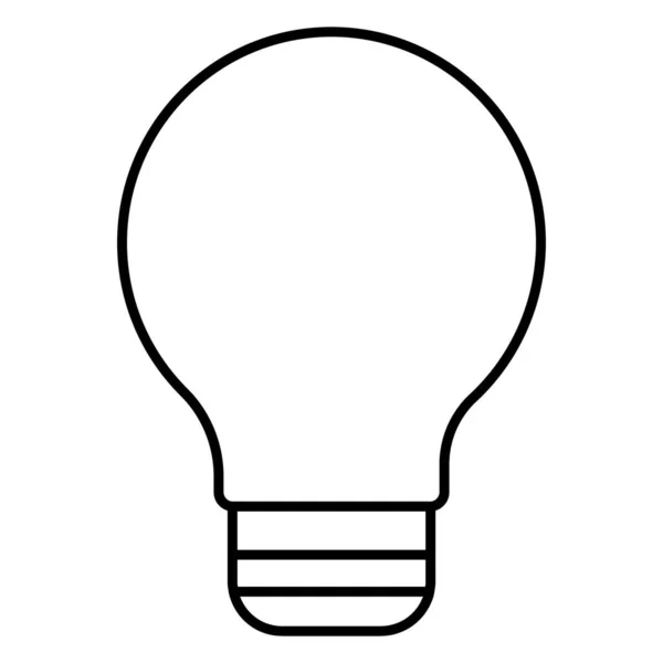 Icône Bulb Vector Qui Peut Facilement Modifier Modifier — Image vectorielle