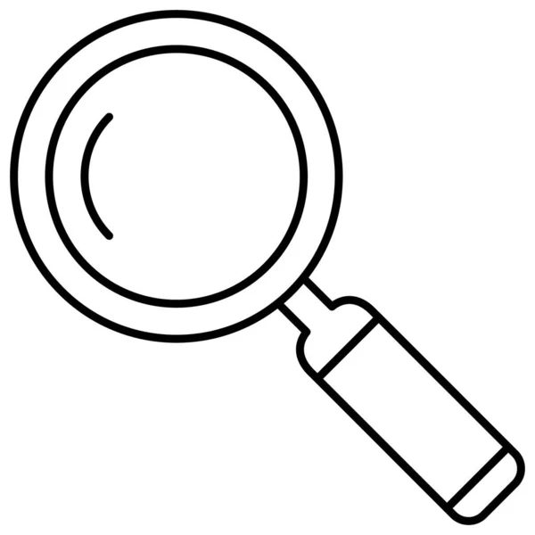 Magnifier Vector Icon Can Easily Modify Edit — Stock Vector