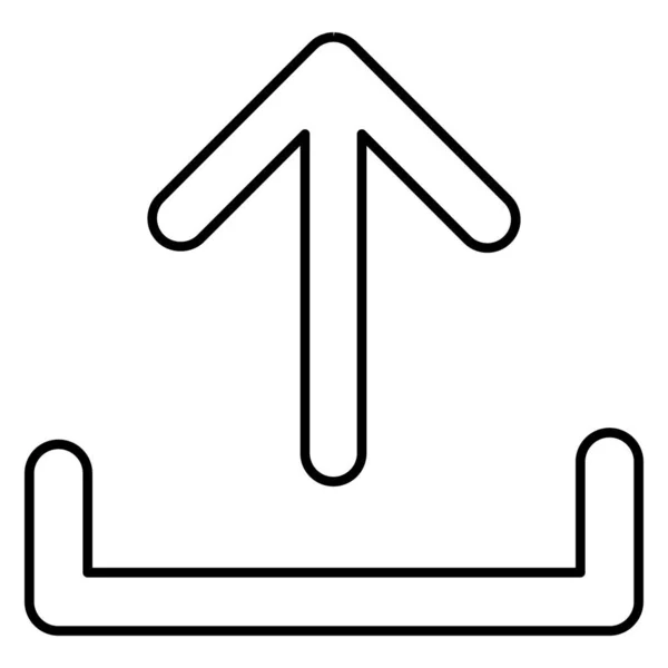 Vektor Symbol Hochladen Das Leicht Geändert Oder Bearbeitet Werden Kann — Stockvektor