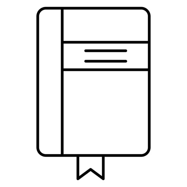 Address Book Vector Icon Can Easily Modify Edit — Stock Vector