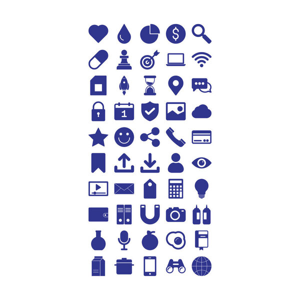 Glyph Vector icons that can easily modify or edit