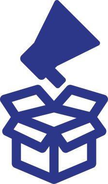 Kolayca düzenleyebilen ya da düzenleyebilen duyuru Vektörü simgesi