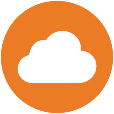 Kolayca değiştirebilen ya da düzenleyebilen Bulut Vektörü simgesi