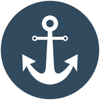 Kolayca değiştirebilen ya da düzenleyebilen Anchor Vektör simgesi