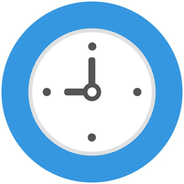 Reloj Icono Del Vector Que Puede Modificar Editar Fácilmente — Archivo Imágenes Vectoriales