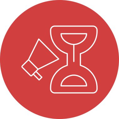 Kolayca değiştirebilen veya düzenleyebilen Kampanya zamanlama vektörü simgesi