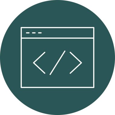 Kolayca düzenleyebilen ya da düzenleyebilen Geliştirme Vektörü simgesi