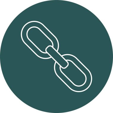 Kolayca düzenleyebilen veya düzenleyebilen Bağlantı Vektörü simgesi