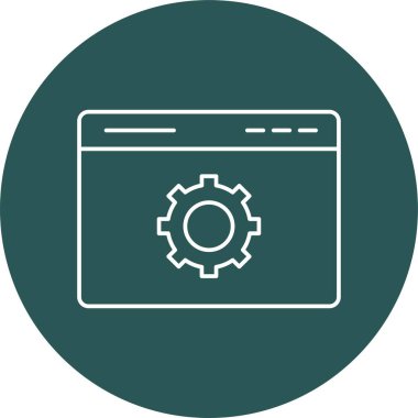Kolayca değiştirebilen veya düzenleyebilen optimizasyon Vektör simgesi