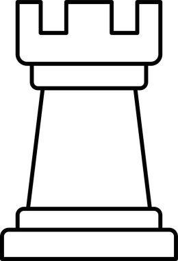 Kolayca düzenleyebilen Satranç Vektörü simgesi