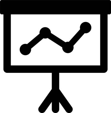 Kolayca düzenleyebilen ya da düzenleyebilen Sunum Vektörü simgesi