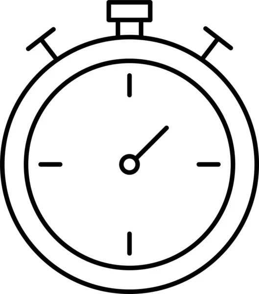 Stopwatch Vector Ikon Amely Könnyen Módosíthatja Vagy Szerkesztheti — Stock Vector