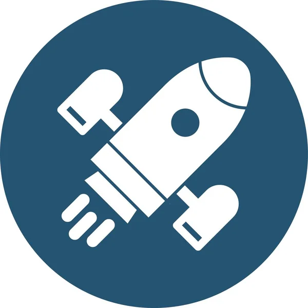 Rocket Vector Icon Can Easily Modify Edit — Stock Vector