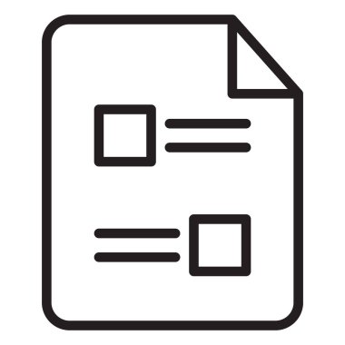 Kolayca düzenleyebilen ve düzenleyebilen Belge Dosyaları İzole Edilmiş Vektör simgesi