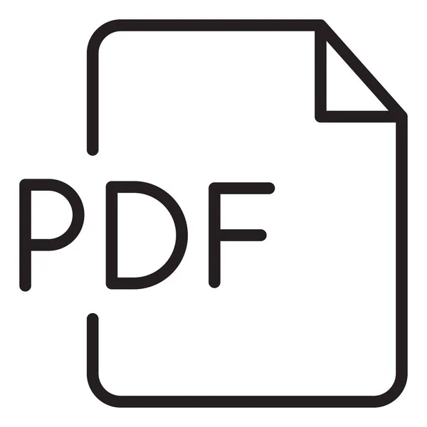 Pdf Αρχείο Απομονωμένο Εικονίδιο Διάνυσμα Που Μπορεί Εύκολα Τροποποιήσει Επεξεργαστεί — Διανυσματικό Αρχείο