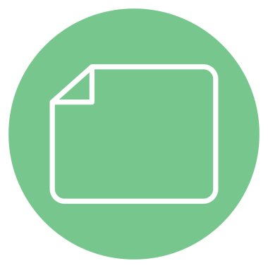 Kolayca düzenleyebilen ya da düzenleyebilen dosya izole edilmiş Vektör simgesi