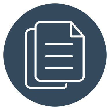 Kolayca düzenleyebilen ya da düzenleyebilen izole edilmiş vektör simgesini çoğalt